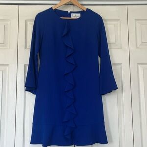 Nicole Miller Blue Dress